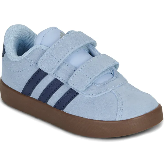 Adidas VL Court 3.0 CF I lage sneakers lichtblauw lichtblauw/donkerblauw, foto 2