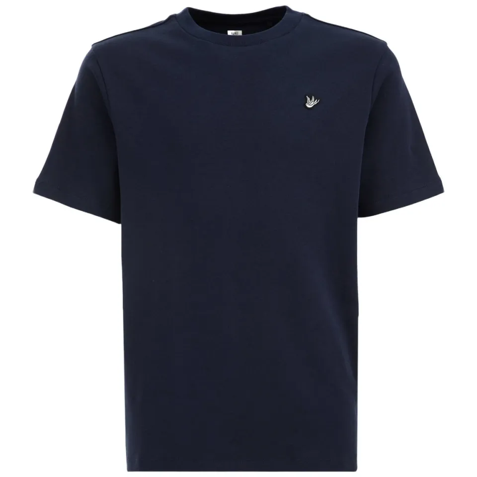 WE Fashion T-shirt marineblauw, foto 3