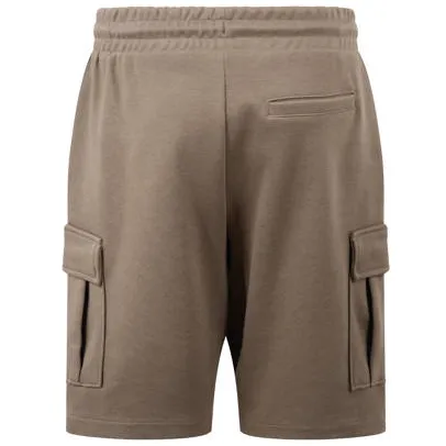 Shoeby regular sweatshort bruin, foto 4