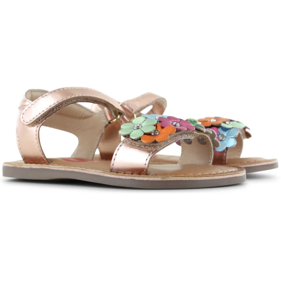 Shoesme leren sandalen rosé, foto 3