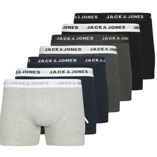Jack & Jones Basic Trunks Boxershorts Heren (7-pack) veelkleurig, foto 2