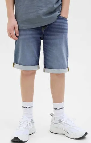 Jack & Jones JJIRICK JJICON jeansshort medium blue denim, foto 6