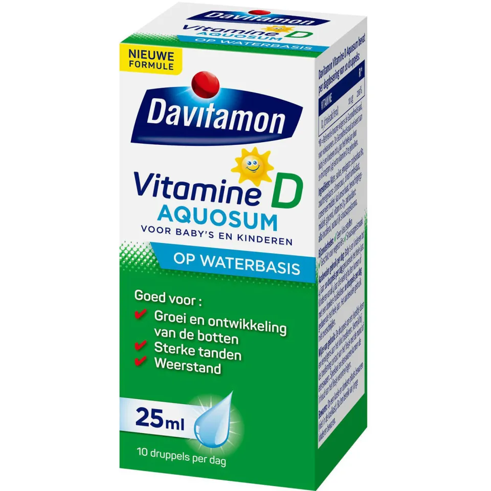 Davitamon Vitamine D Aquosum druppels, foto 2