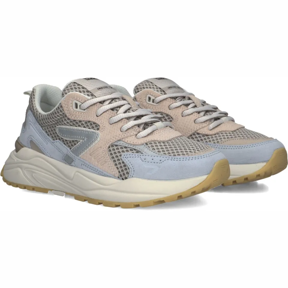 Hub Grid-W lage sneakers beige, foto 2