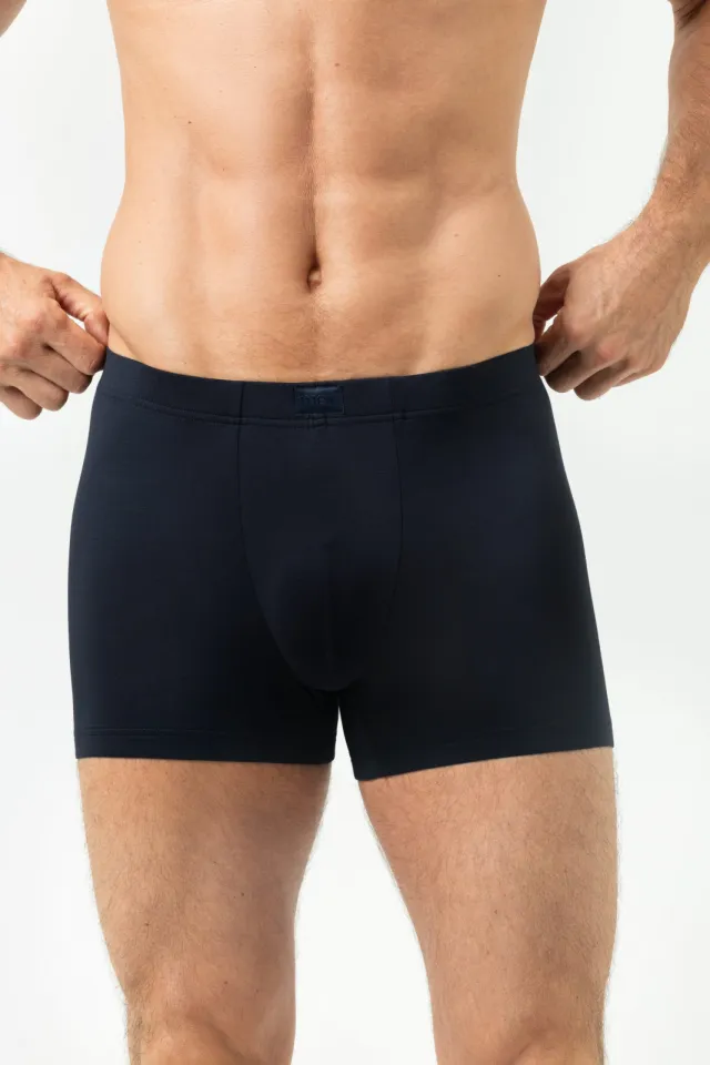 Mey Iconic Modal trunk shorty marineblauw