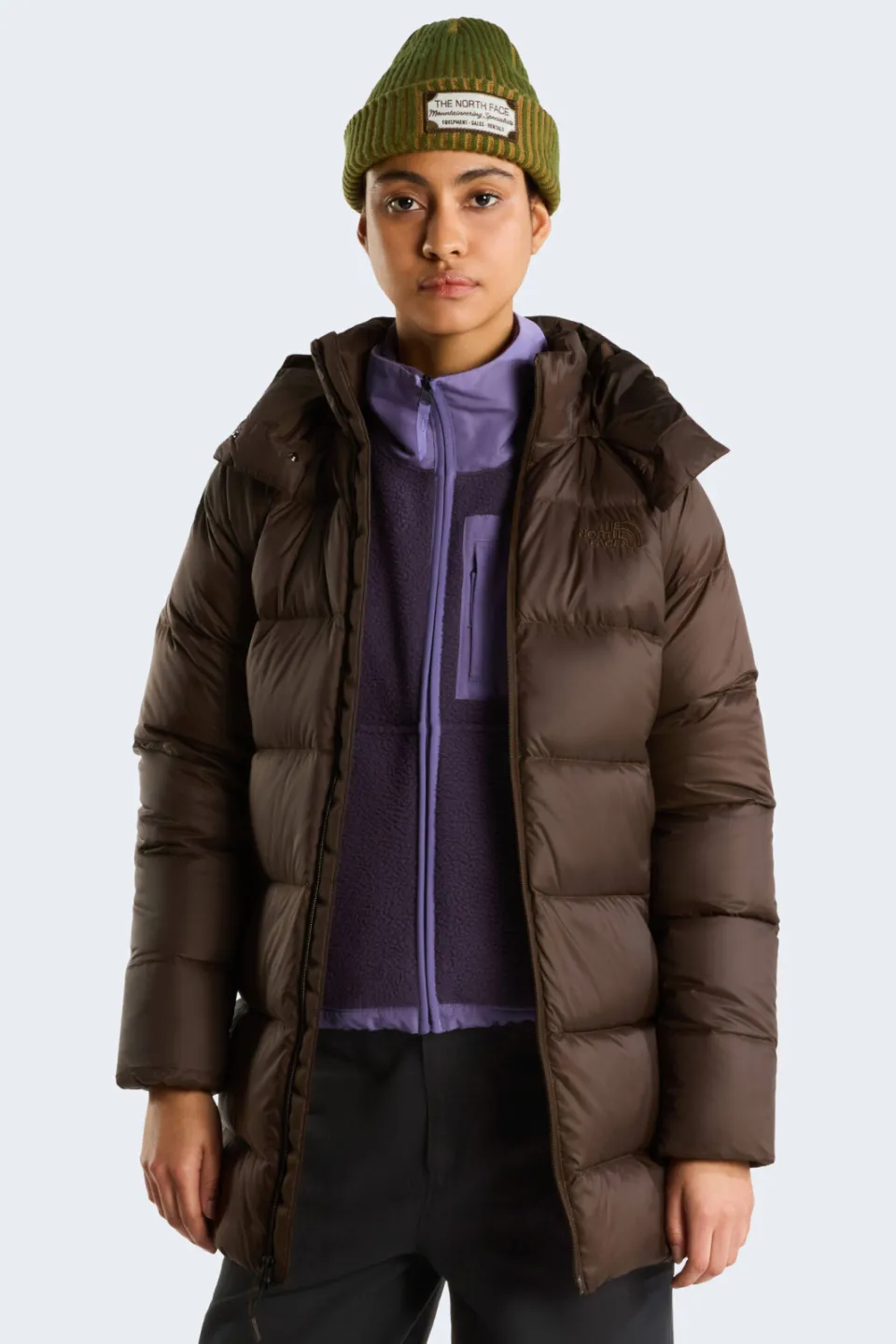 The North Face Hydrenalite gewatteerde parka - donkerbruin, foto 5