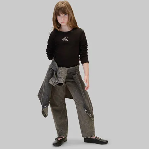 Calvin Klein longsleeve zwart, foto 3