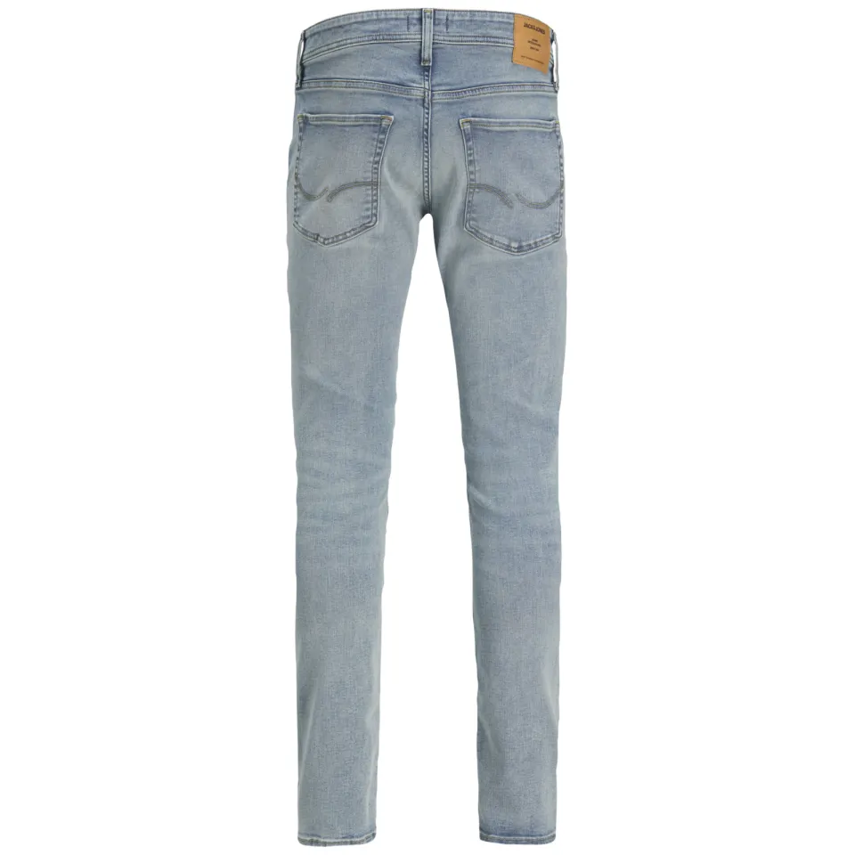Jack & Jones JEANS INTELLIGENCE JJIGLEN JJORIGINAL slim fit jeans - lichtblauw, foto 3