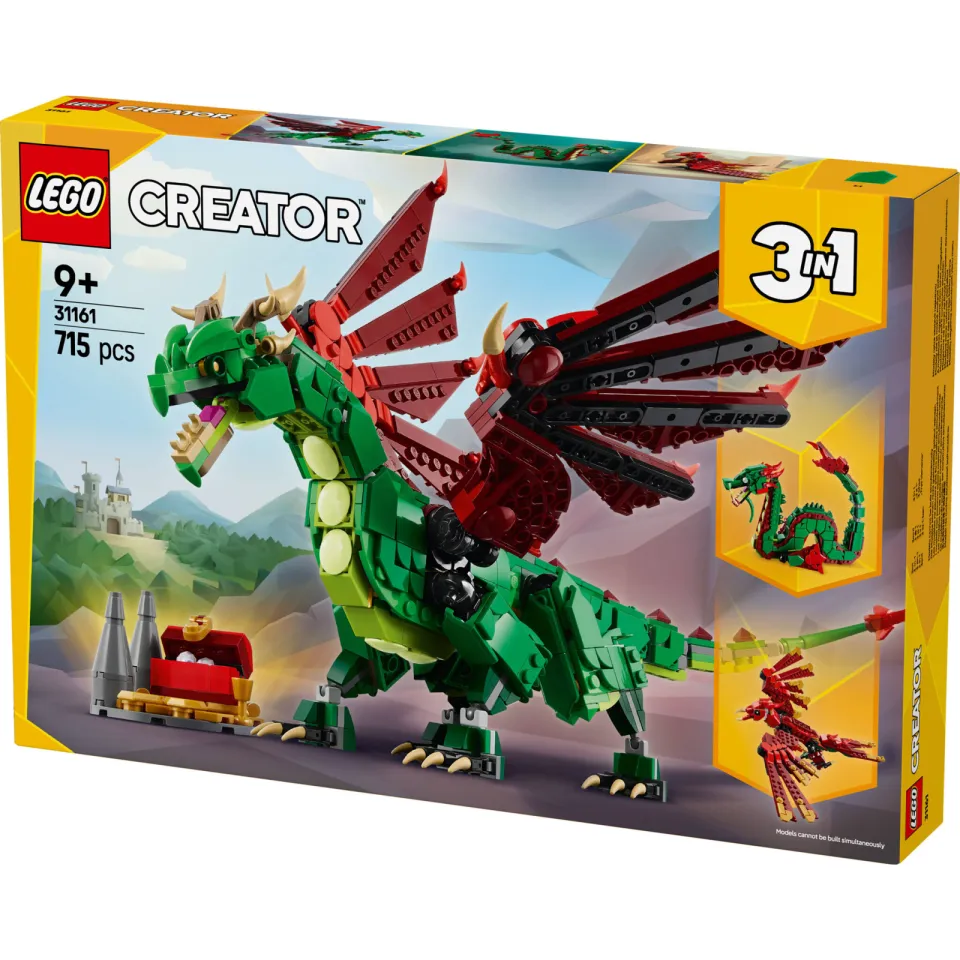 Lego Creator 3in1 Middeleeuwse draak, speelgoedset 31161, foto 6