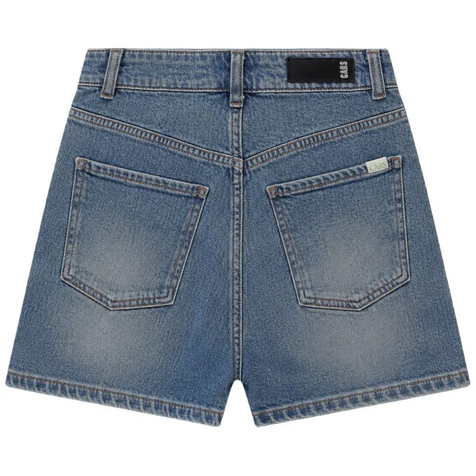Cars denim short stonewashed blauw, foto 3