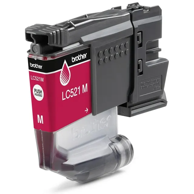 Brother LC-521M inktcartridge magenta Paars