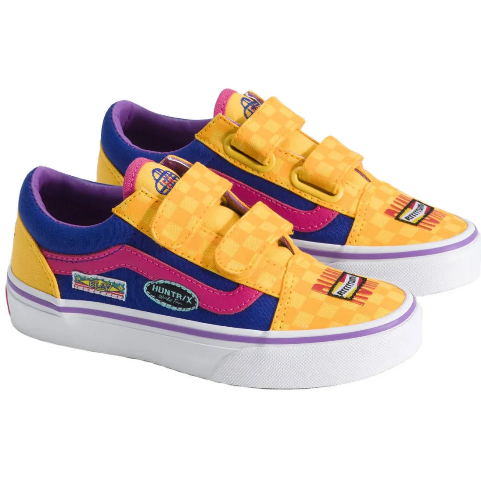 Vans Old Skool V Kpop Demon Hunters Rumi sneaker geel, foto 7