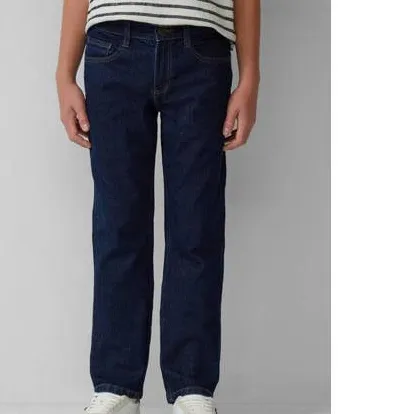 s.Oliver slim fit waist regular fit jeans dark blue denim, foto 5
