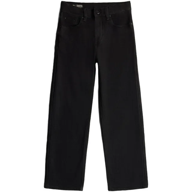 G-Star straight leg jeans - zwart Black denim