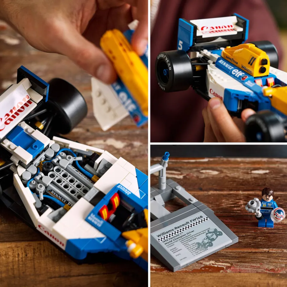 Lego Icons Williams Racing FW14B en Nigel Mansell 10353, foto 7