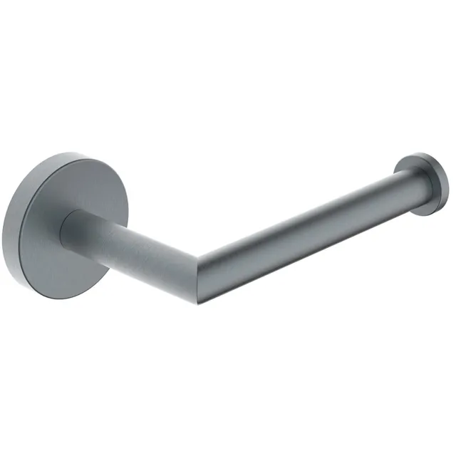 Wiesbaden Toiletrolhouder Wiesbaden Alonzo Met Vaste Arm Gunmetal Grijs