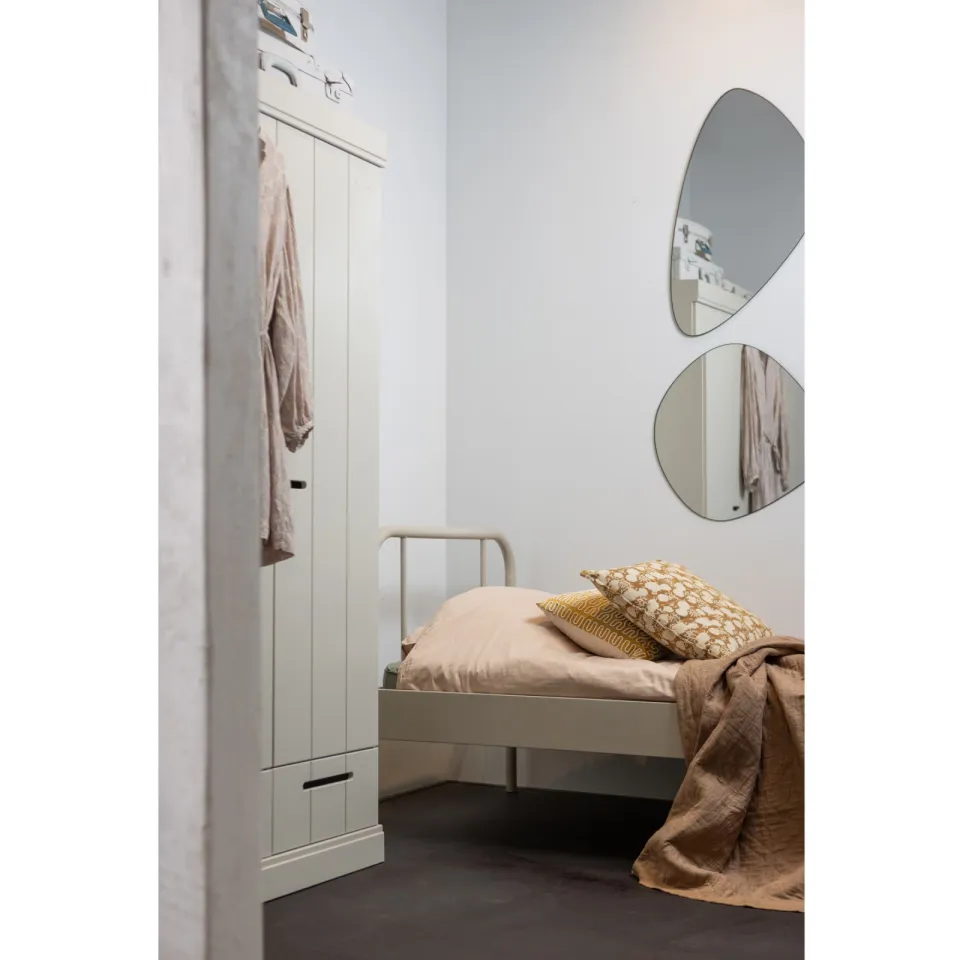 WOOOD Mata bed zandkleurig, foto 7