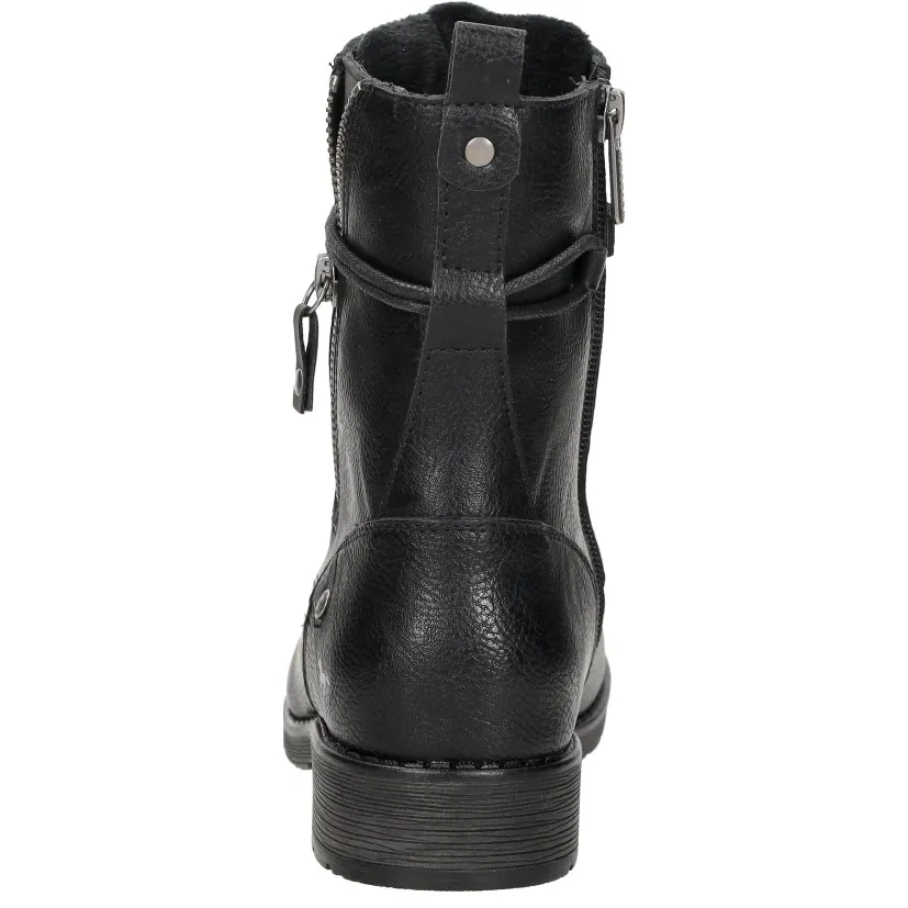 Mustang veterschoenen hoog zwart, foto 4