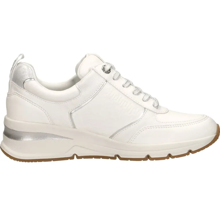 Tamaris veterschoenen wit