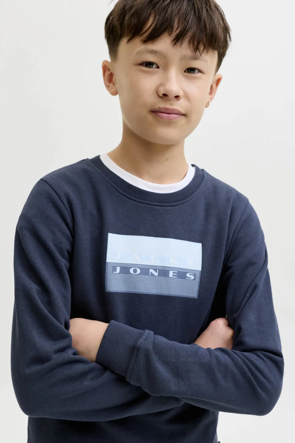Jack & Jones JUNIOR sweater donkerblauw, foto 5