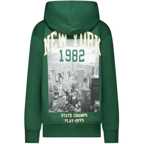 Cars hoodie met backprint - donkergroen Sweater Backprint, foto 2