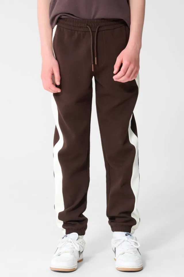 Shoeby sweatpants donkerbruin