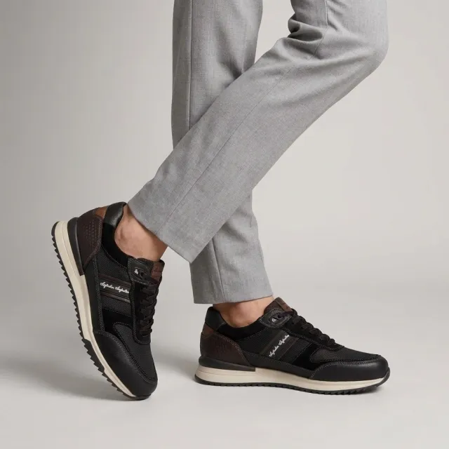 Australian Filmon lage sneaker zwart
