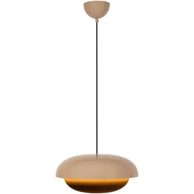 Lucide Vintage Hanglamp Younes - Taupe - 40cm