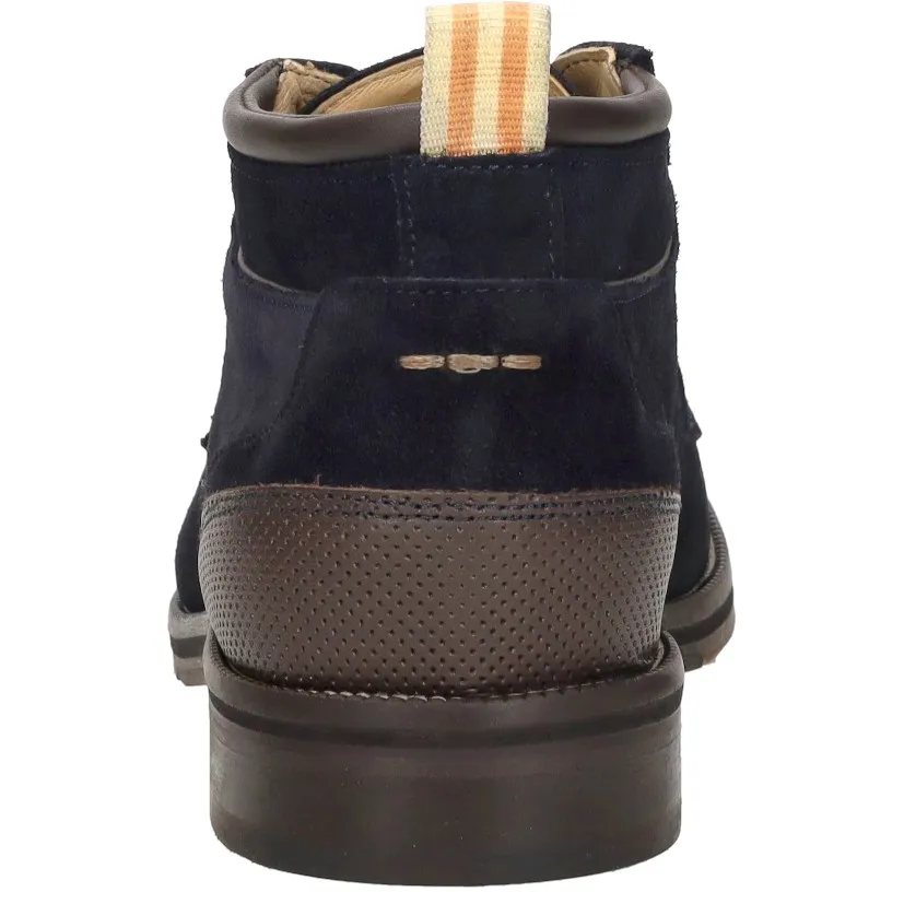 Sub55 Gekleed Hoog veterboots blauw, foto 4