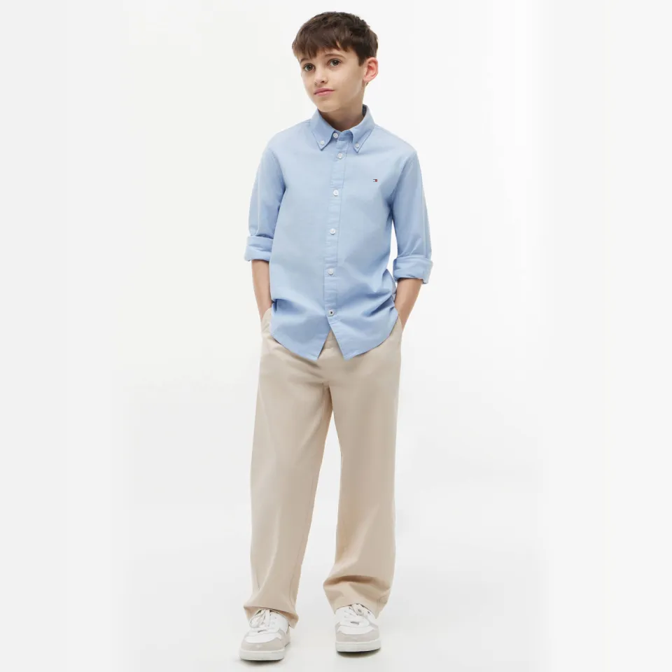 Tommy Hilfiger oxford overhemd - lichtblauw, foto 4