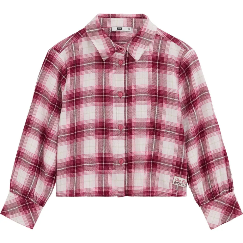 WE Fashion geruite blouse rood/wit, foto 2