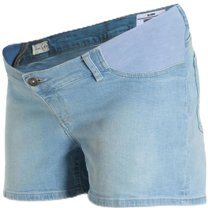 LOVE2WAIT low waist short stonewashed blauw, foto 2