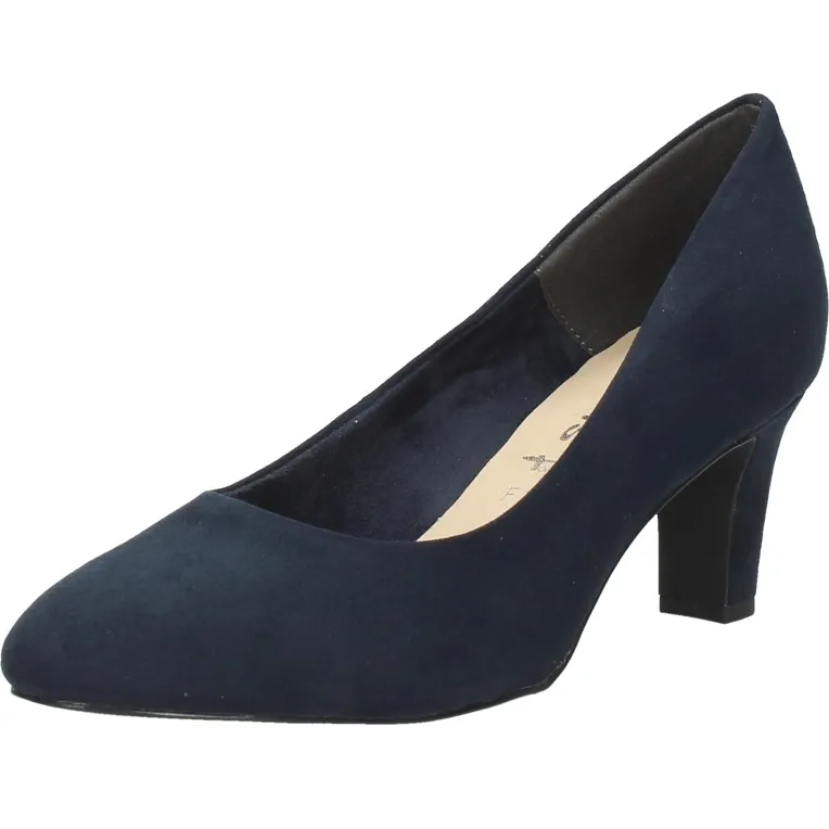 Tamaris pumps marineblauw, foto 3