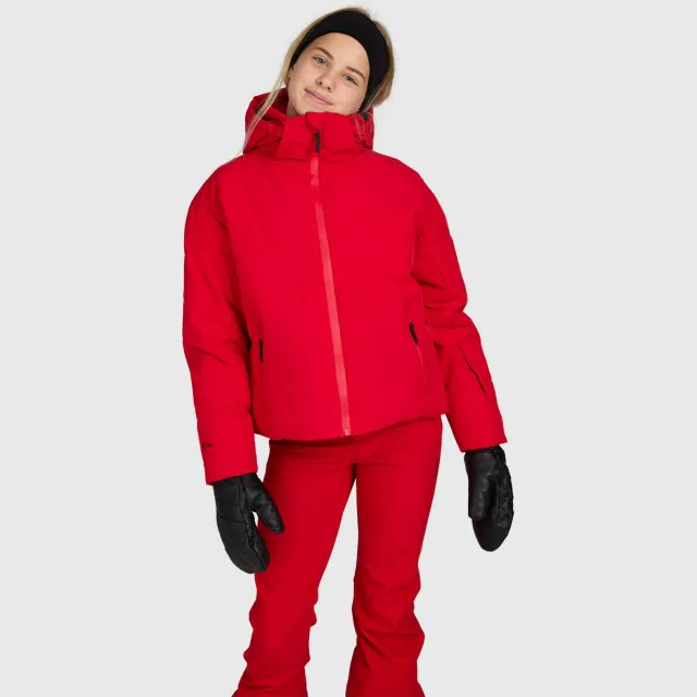 Brunotti Fiasky ski jas - rood