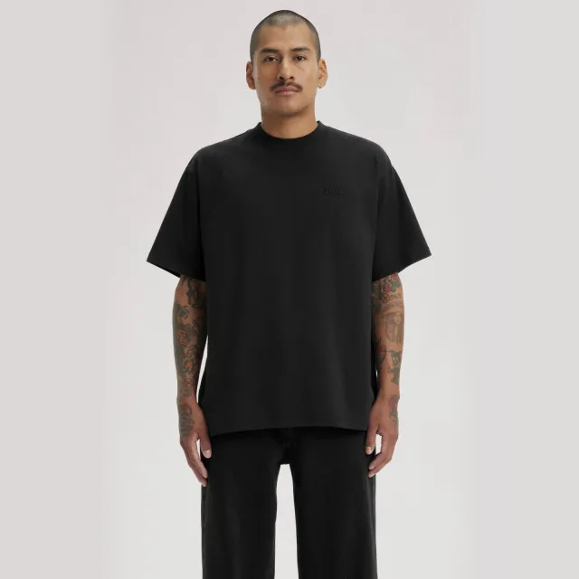 Levi's relaxed T-shirt zwart, foto 4