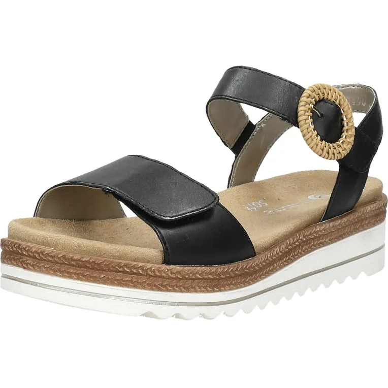 Remonte D0Q52-00 sandalen zwart, foto 3
