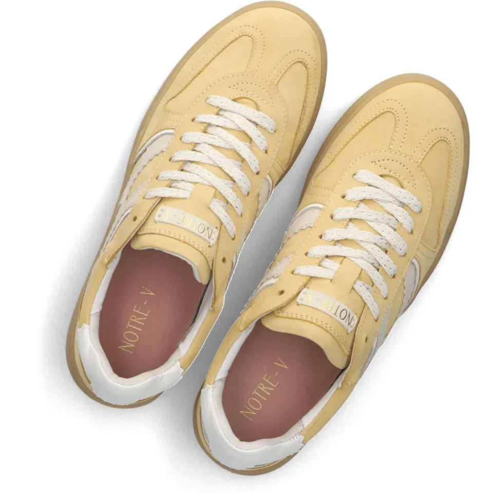 Notre-V Sneakers Sia-01 Geel, foto 5