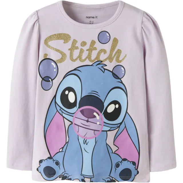 NAME IT MINI Lilo & Stitch longsleeve lila, foto 2