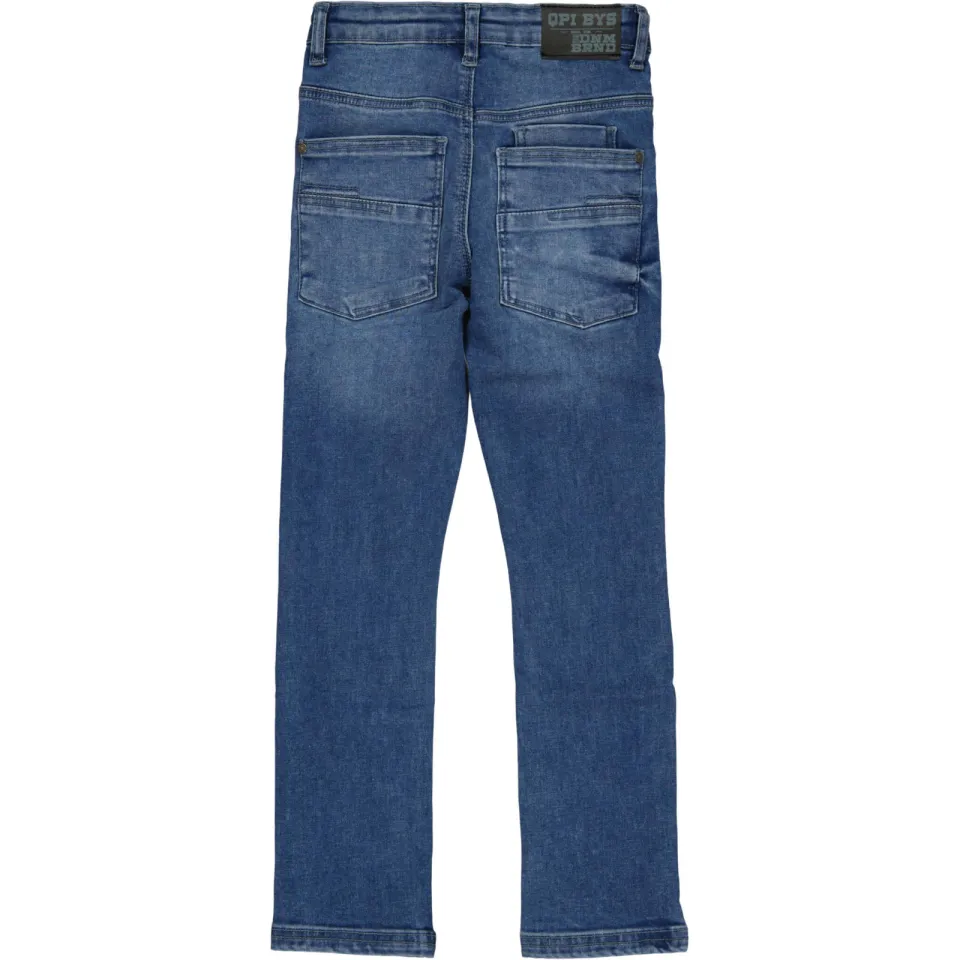QPI regular fit jeans - donkerblauw, foto 2