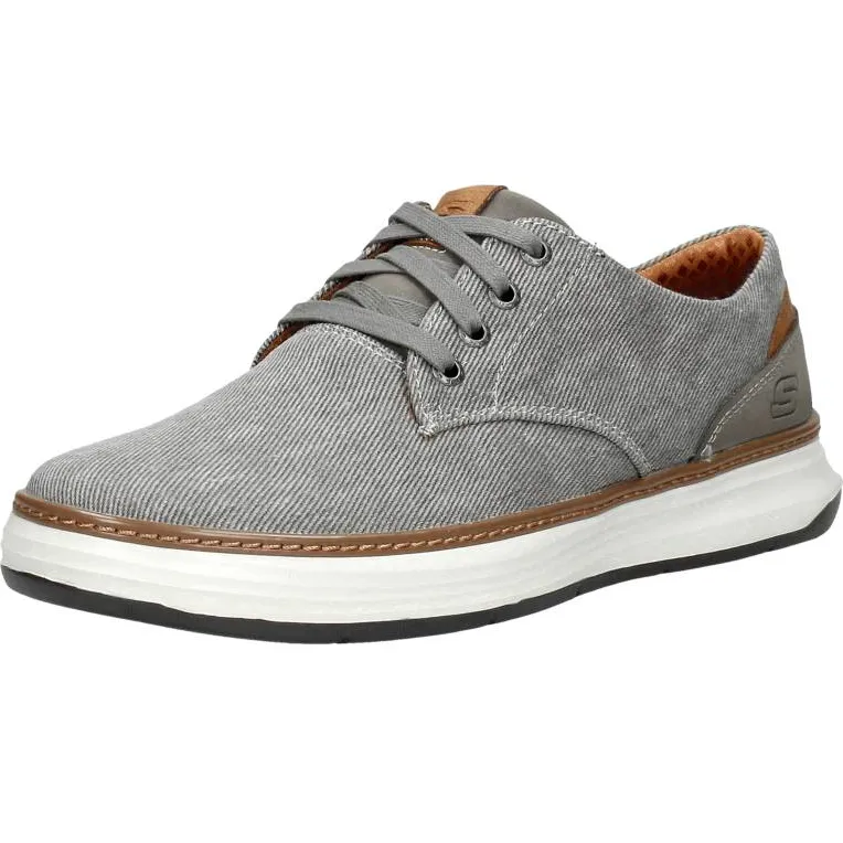 Skechers Melfis lage sneakers donkergrijs, foto 3