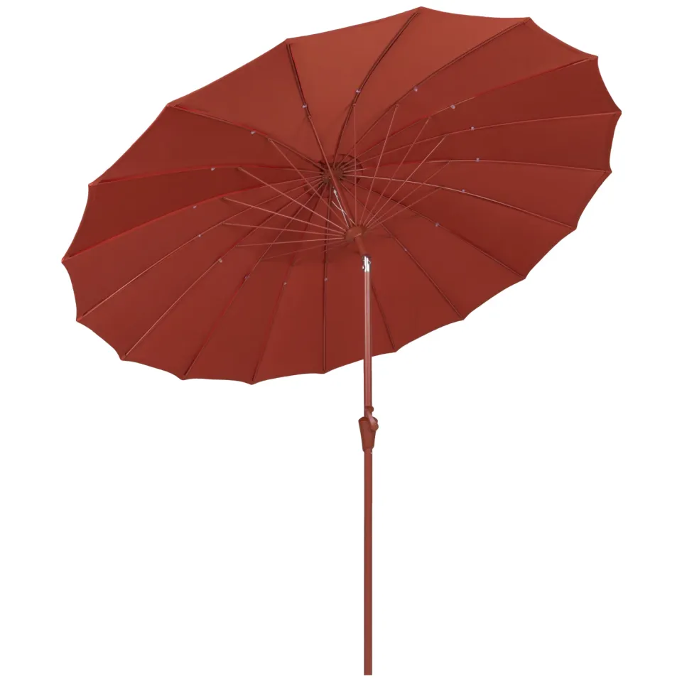 Zuiver Sunshine stokparasol rood, foto 3