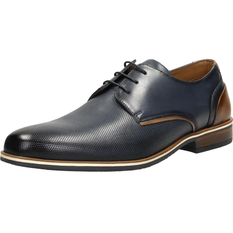 Sub55 gekleed veterschoen blauw, foto 3