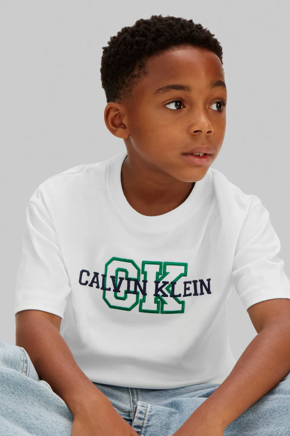 Calvin Klein T-shirt met logo wit, foto 3