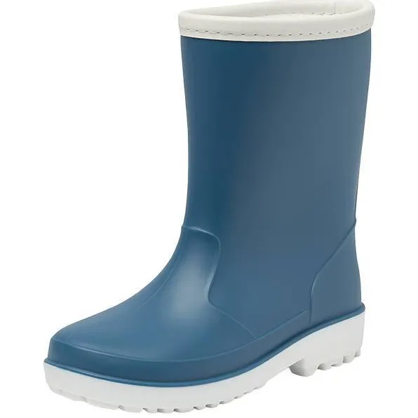 Gevavi Bodi regenlaarzen met profielzool - blauw/wit
