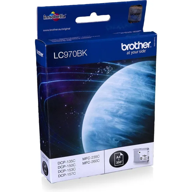Inktcartridge brother lc-970bk zwart