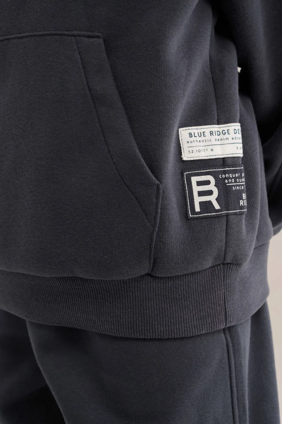 WE Fashion Blue Ridge sweater - antraciet, foto 6