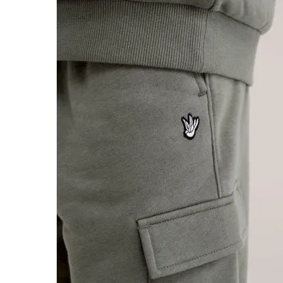 WE Fashion sweat cargobroek kaki, foto 4