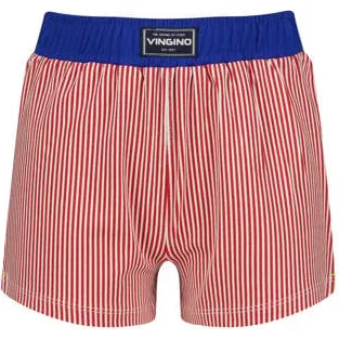 Vingino gestreepte boxershorts set van 2 blauw rood, foto 4