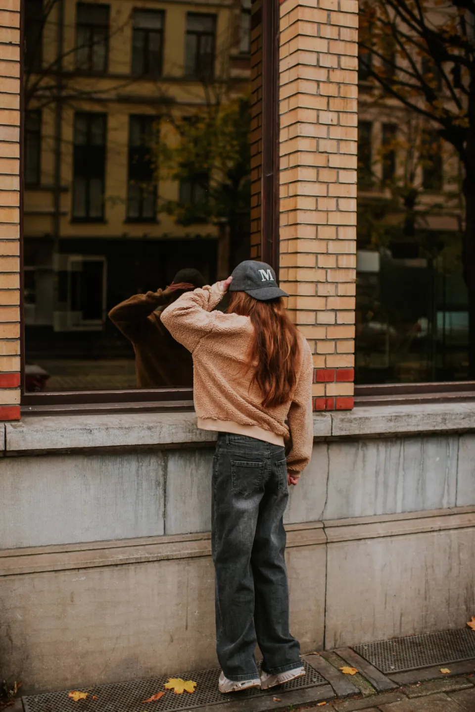 No Way Monday ripped wide leg jeans - denim dark grey, foto 5