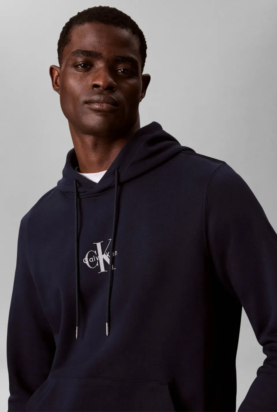 Calvin Klein JEANS regular fit hoodie met logo - dark sapphire donkerblauw, foto 5